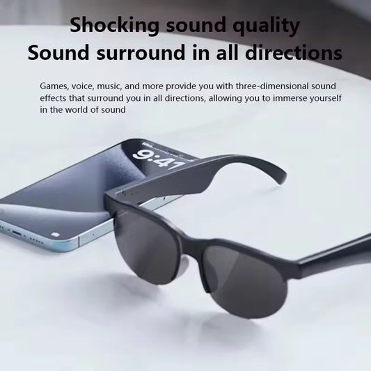 Gafas Inteligentes Lenovo 8K con Doble Camara ,Bluetooh,IA,Resistente al agua y Grabacion HD